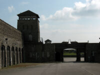 Entrance to Mauthausen Memorial