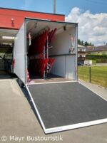 Bike trailer of the Radbus to Passau